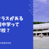 帰国生クラスがある桐蔭学園中学ってどんな学校？