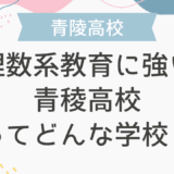 理数系教育に強い青稜高校ってどんな学校？