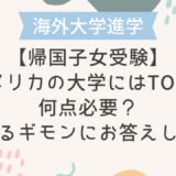 【帰国子女受験】アメリカの大学にはTOEFL何点必要？気になるギモンにお答えします！